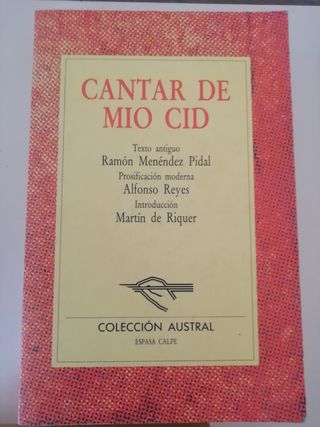 Lote 6 libros. Colección Austral.