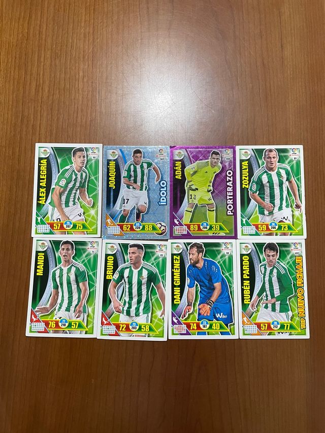 Cromos del betis  año 2016-17
