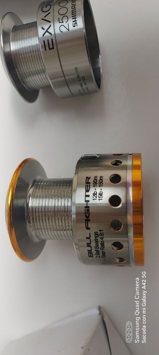 lote 2 bobinas shimano y cormoran,a estrenar