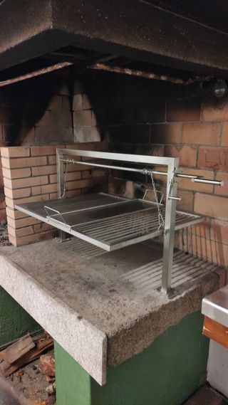 parrillas en inoxidable