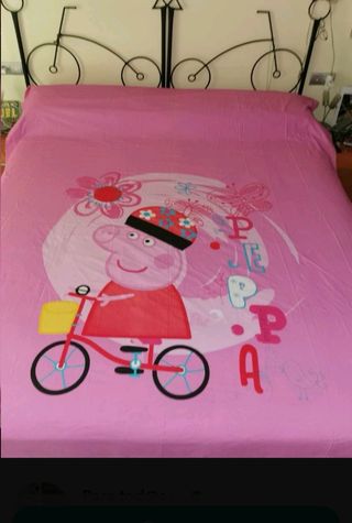 Estrenar Peppa Pig cubierta para cama de 90 y 105
