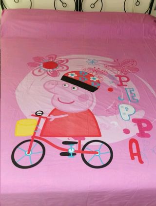 Estrenar Peppa Pig cubierta para cama de 90 y 105