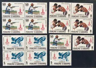 Sellos Andorra Española 1980