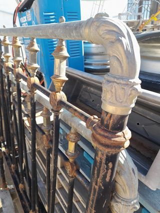 cabeceros con ruedas antiguos