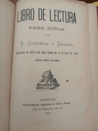 Libro de lectura para niños