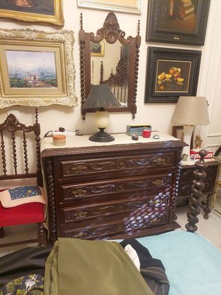 Dormitorio completo 2 camas