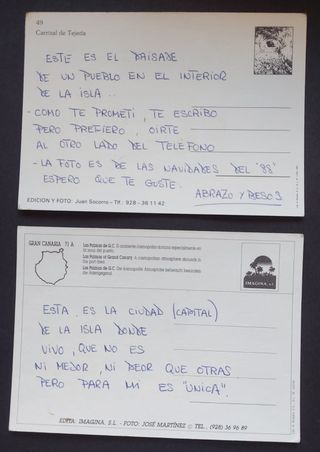 PU/040 Postales antiguas Canarias