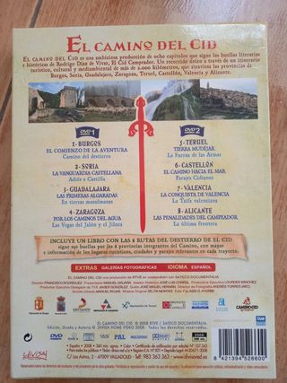 El camino del Cid 2DVD+ LIBRO