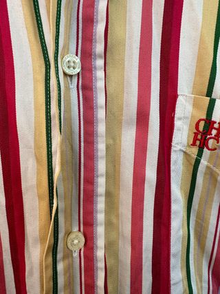 Camisa a rayas CAROLINA HERRERA talla 16