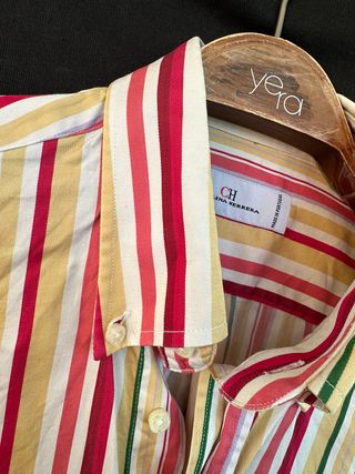 Camisa a rayas CAROLINA HERRERA talla 16