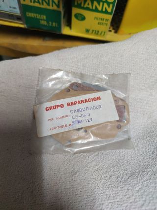 JUNTAS REPARACION CARBURADOR SEAT 127