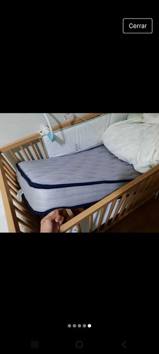 Cuna Colecho y cama