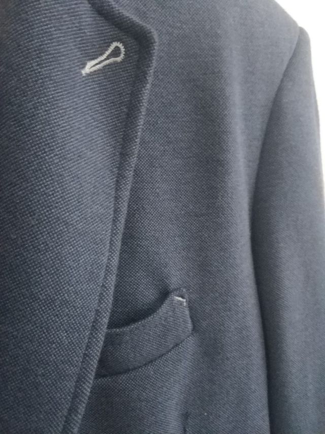 chaqueta azul marina hombre talla L