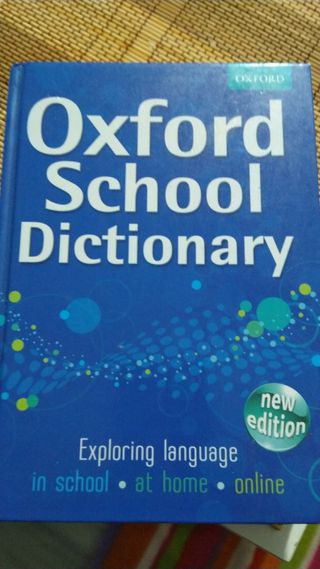 Oxford school dictionary diccionario 
como nuevo
t