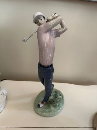 Figura Lladro jugador de golf