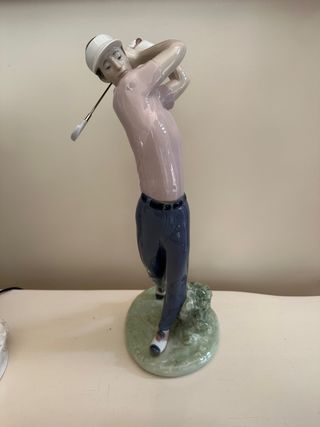 Figura Lladro jugador de golf
