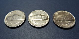 Nickel Five-Cent pieces (5 Centesimi Nickel)