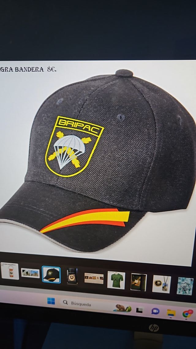 GORRA CON ESCUDO DE LA BRIPAC