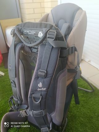 silla portabebes deuter Kid Confort. 