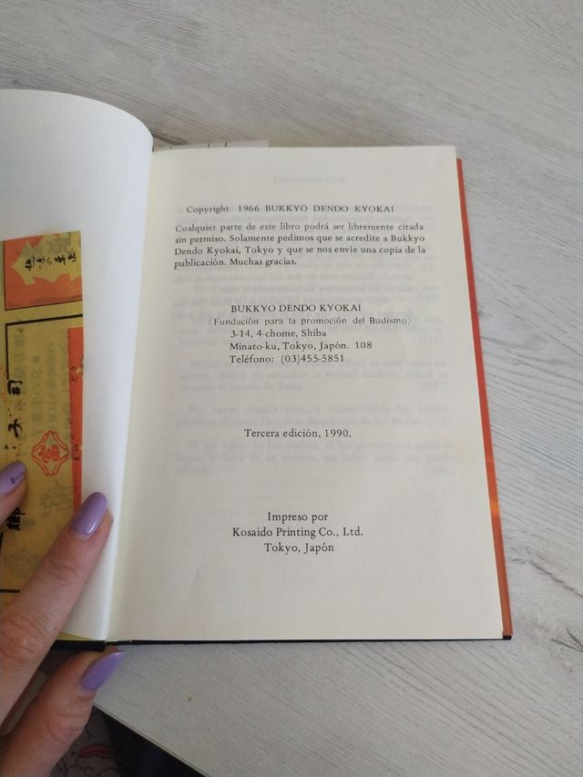 La enseñanza de Buda. Bukkyo Dendo Kyokai