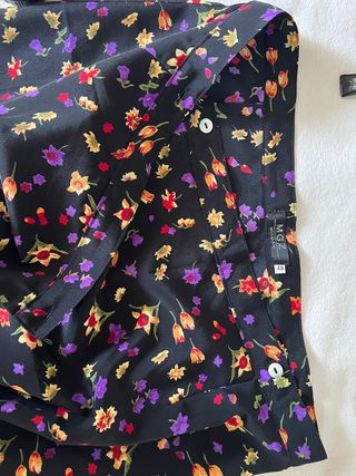Falda pareo flores