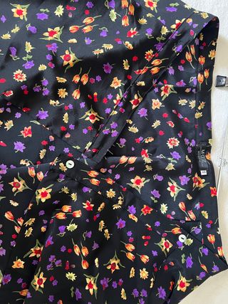 Falda pareo flores