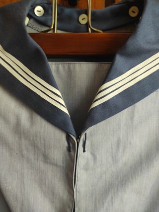 Conjunto marinero de modista 8 años