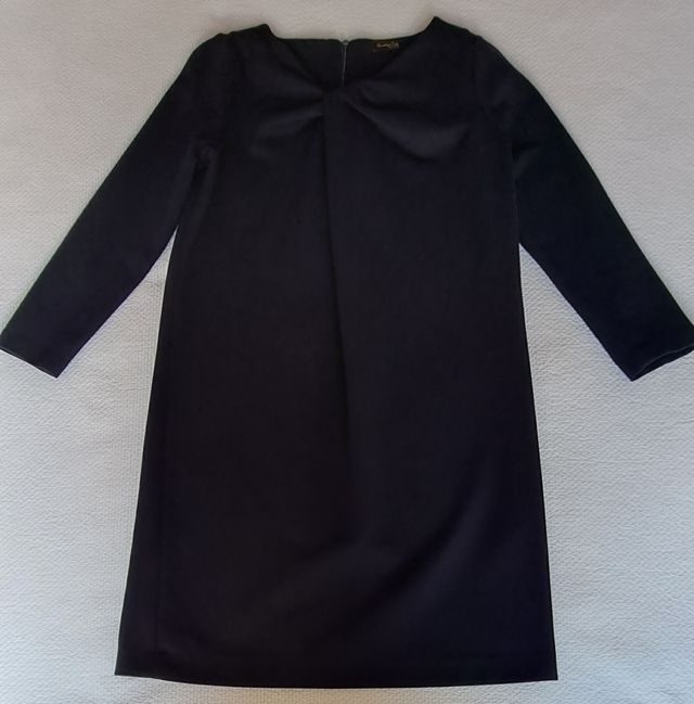 VESTIDO MASSIMO DUTTI AZUL MARINO TALLA M