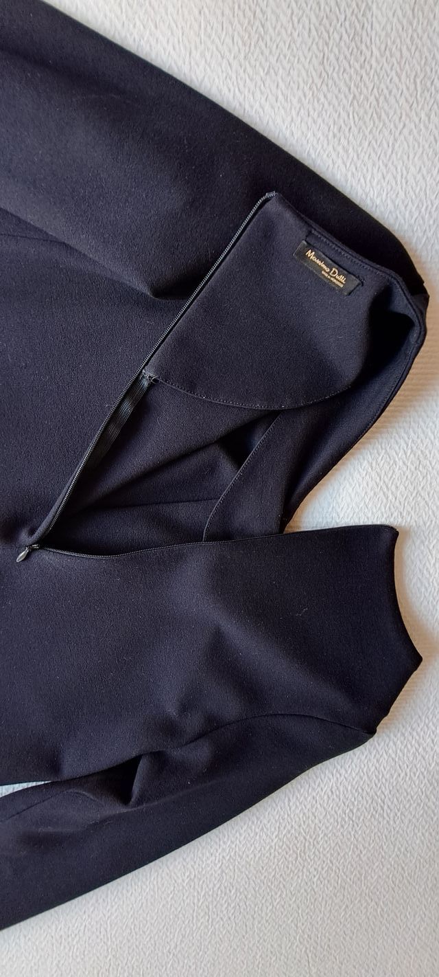 VESTIDO MASSIMO DUTTI AZUL MARINO TALLA M