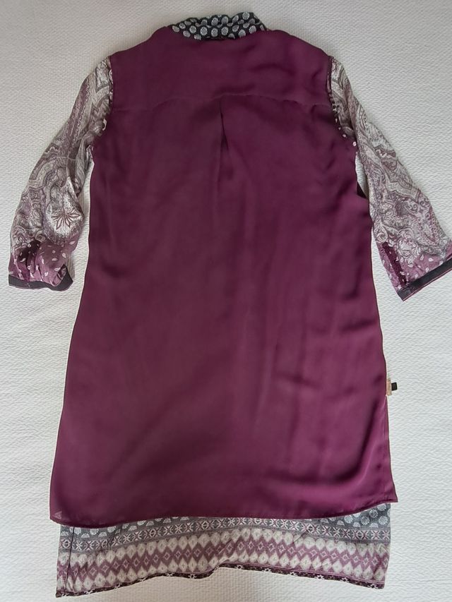 VESTIDO ESTAMPADO MASSIMO DUTTI TALLA 36