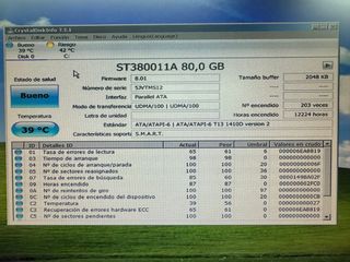 Disco duro 3.5" IDE Seagate Barracuda 80 Gb