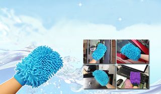 2 Guantes de Limpieza Microfibra/2unds