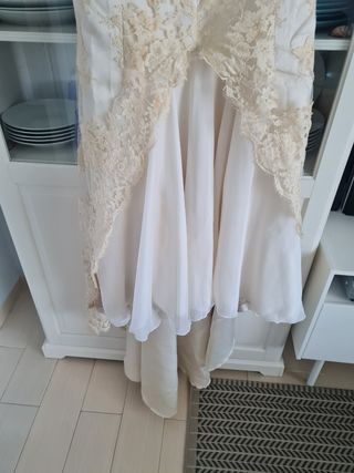 Vestido de novia. Talla M/ 38/40