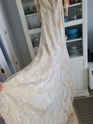 Vestido de novia. Talla M/ 38/40