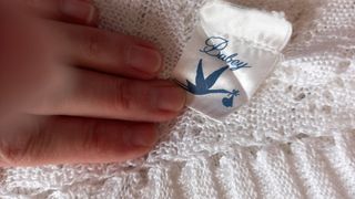 Saia de baptizado feita a mão