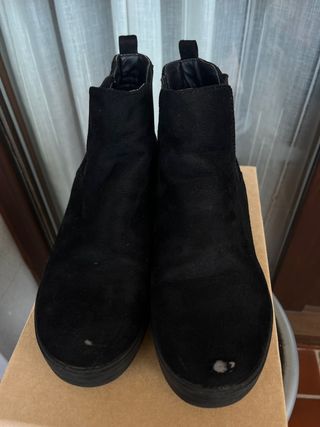 Botines negros mujer talla 38