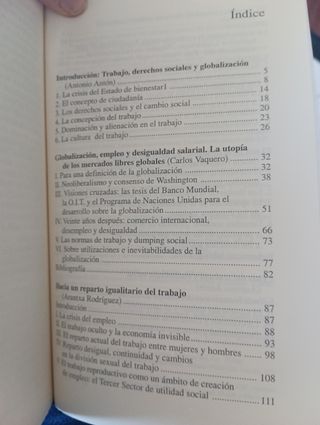 A. Antón, Trabajo, derechos y globalización