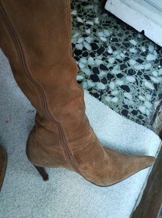 Botas altas FLUXÀ 40 enteras piel incluido suela