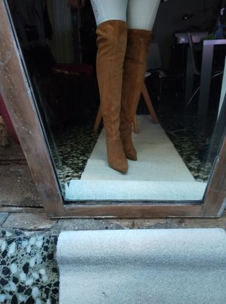 Botas altas FLUXÀ 40 enteras piel incluido suela