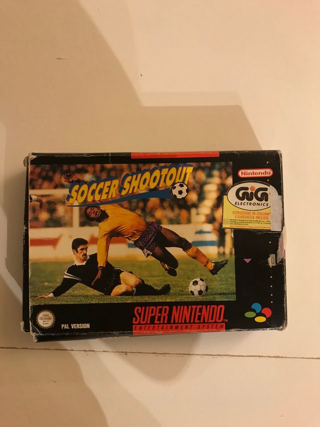 Supershootout súper Nintendo pal completo 
