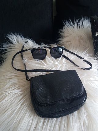 Lote bolso y gafas