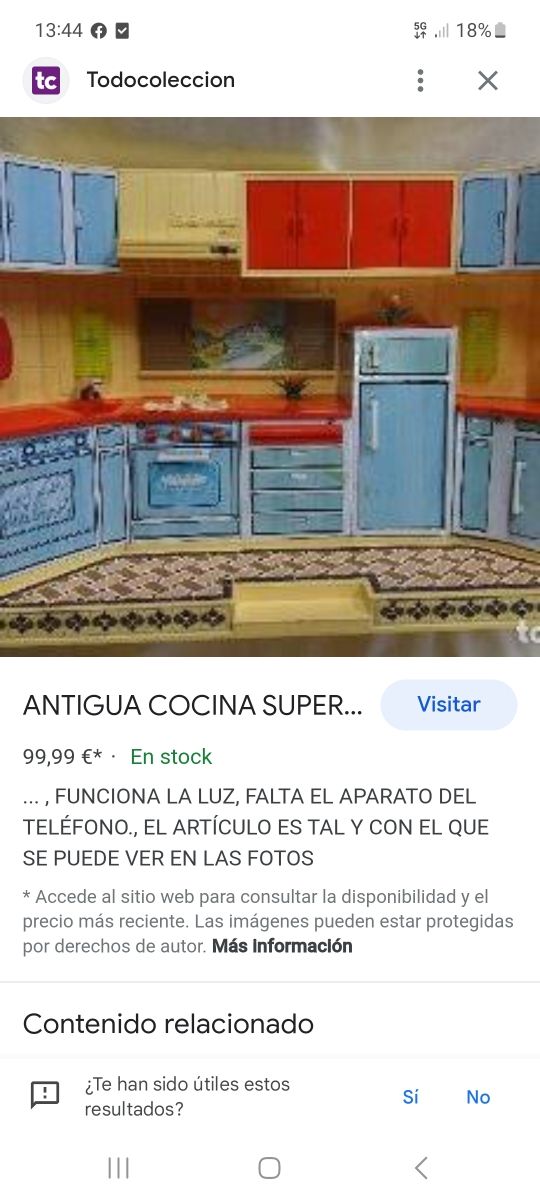 Super cocina de la marca rico de los 80