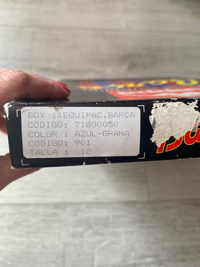 Equipación del barca