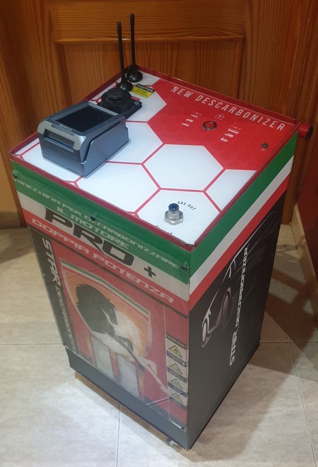 Maquina Descarbinizadora con Hidrógeno Sin Comprar