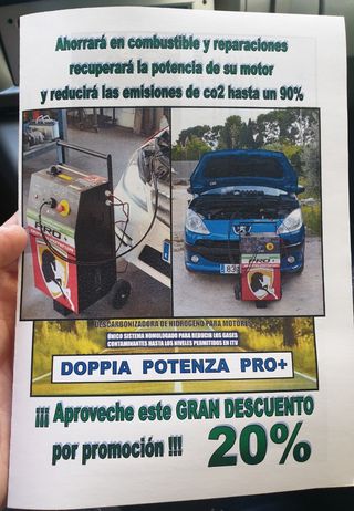 Maquina Descarbinizadora con Hidrógeno Sin Comprar