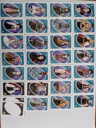 cartas del juego 1 uno attack