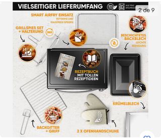 Stillstern mini horno multifuncional