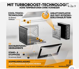 Stillstern mini horno multifuncional