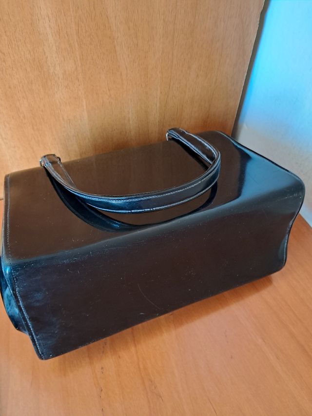 BOLSO  DE MAÑO VINTAGE AÑOS 60.