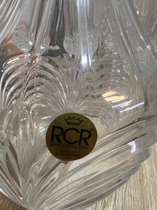 Cristalería italiana Royal Cristal Rock